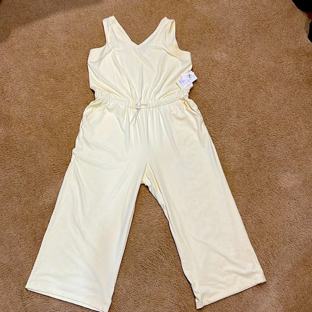 Old Navy Yellow Breathe On Jumper / Size Large Petite